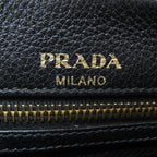 Prada Logo Shoulder Bag Calfskin — view 6
