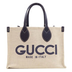 Gucci Print Mini Handbag Canvas