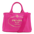 Prada Canapa Mini 2-Way Handbag Canvas