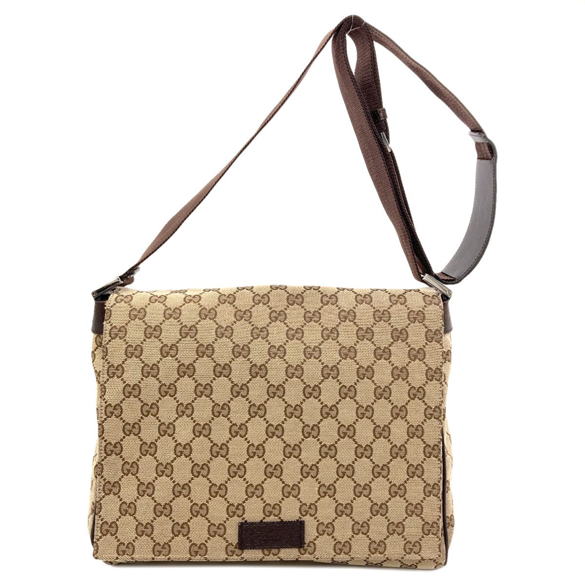 Gucci GG Shoulder Bag Canvas