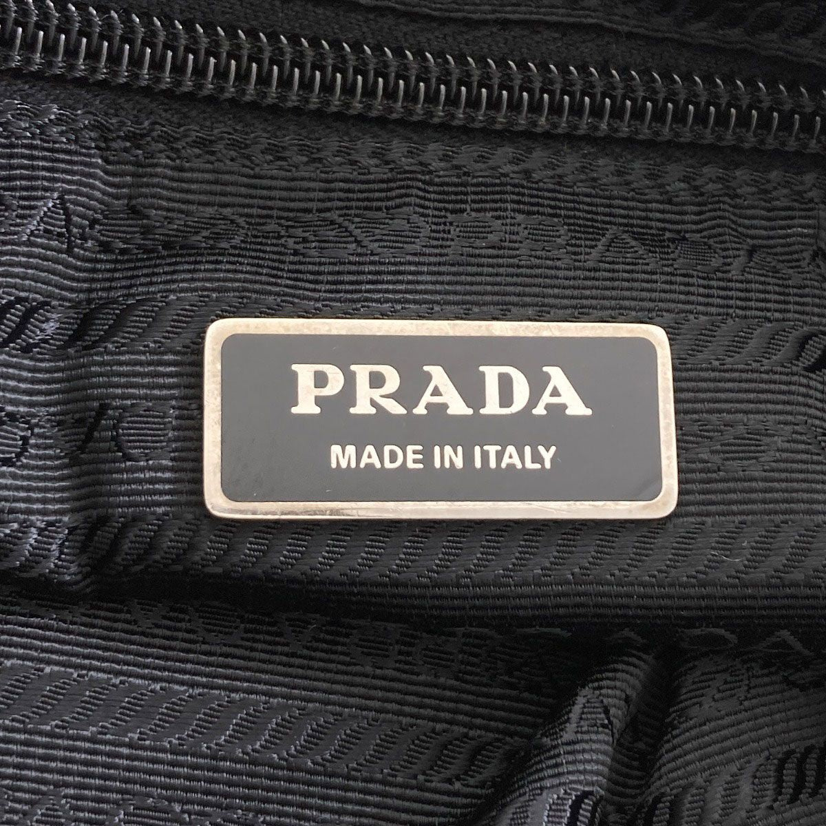 Prada Logo Shoulder Bag Nylon — view 6