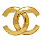 Chanel 94P CC Logo Vintage Brooch Gold Plated