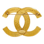 Chanel 94P CC Logo Vintage Brooch Gold Plated — view 2