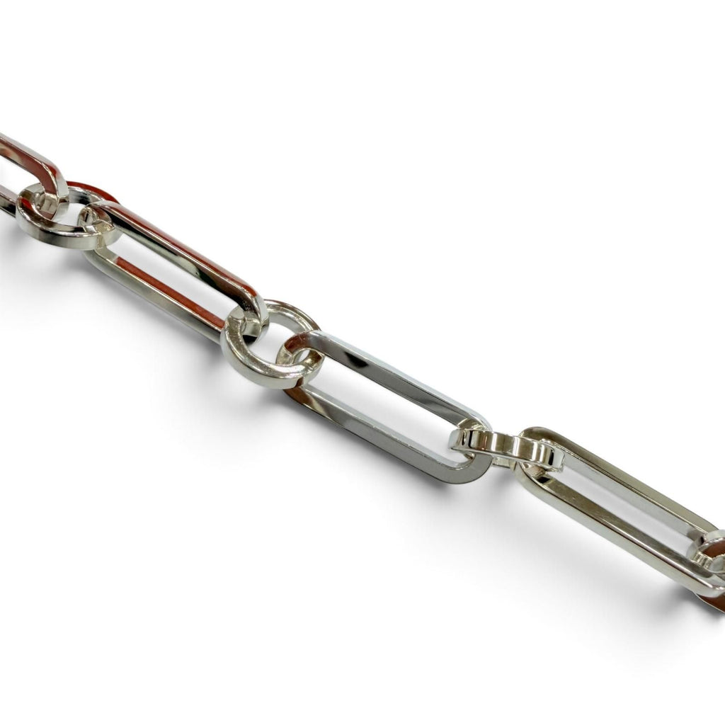 Hermes Kelly Chaine Simple Tour Bracelet Silver 19 — view 6