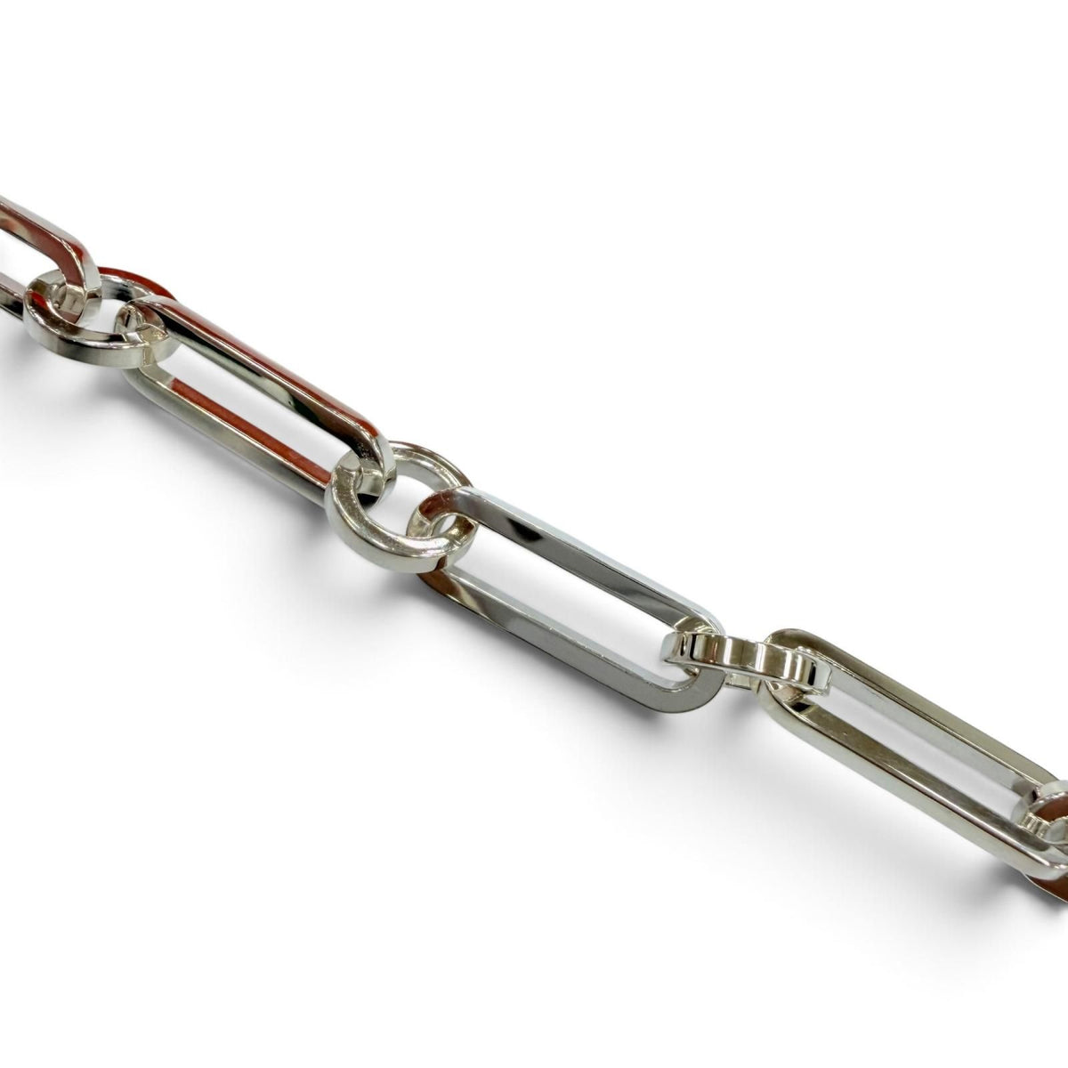 Hermes Kelly Chaine Simple Tour Bracelet Silver 19 — view 6