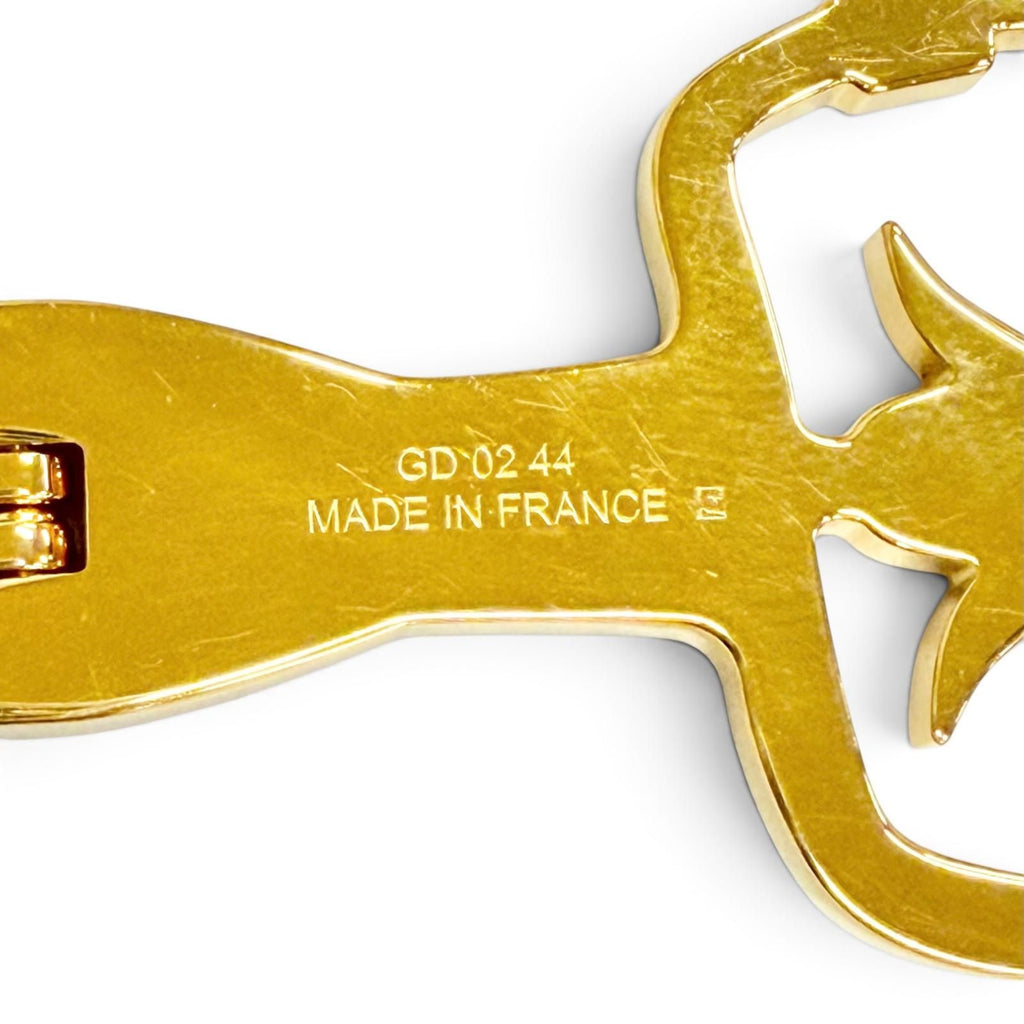 Hermes Boucles D'oreilles Artificier Fireworks Pendant Gold Multicolor Necklace — view 8