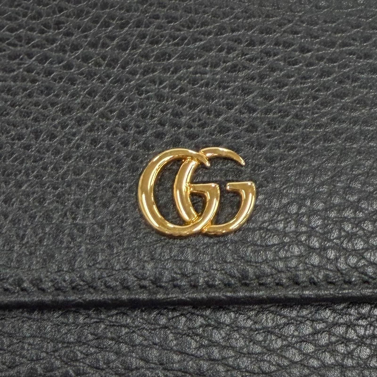 Gucci Double G Continental Wallet GG Marmont Leather — view 8