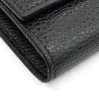 Gucci Double G Continental Wallet GG Marmont Leather — view 7