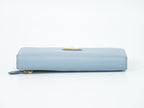 Prada Leather Wallet Light Blue — view 5