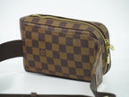Louis Vuitton LV Damier Geronimos Ebene Belt Bag Brown — view 2