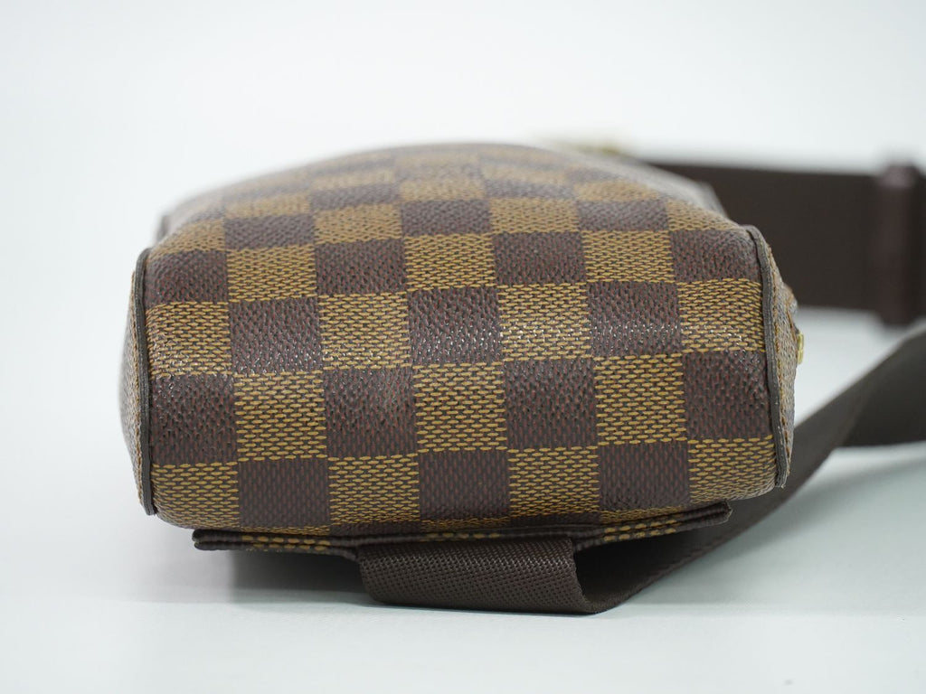 Louis Vuitton LV Damier Geronimos Ebene Belt Bag Brown — view 4