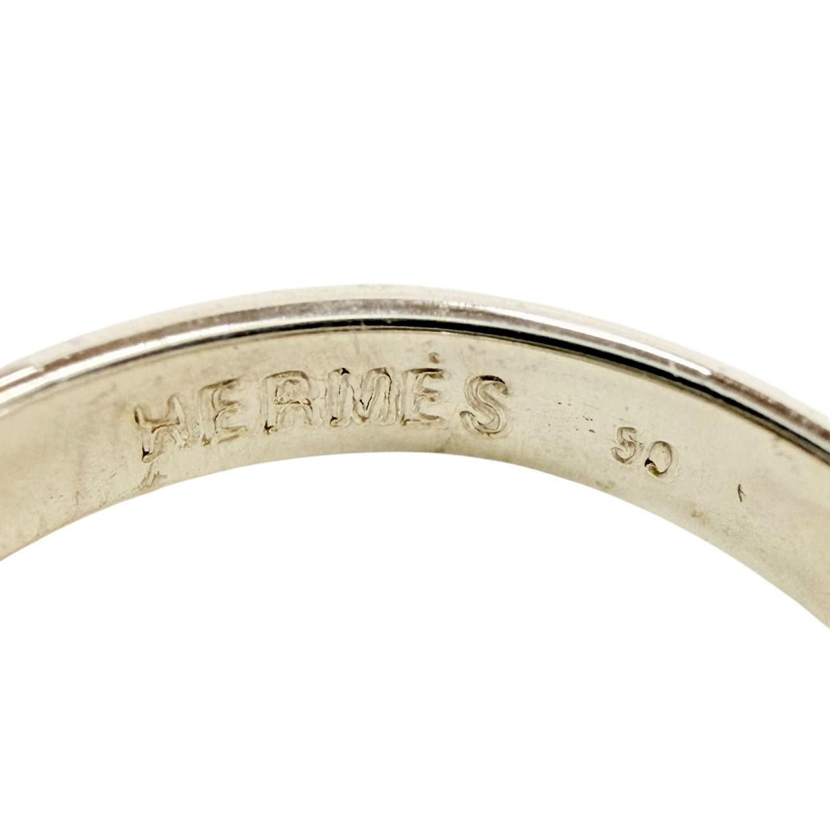 Hermes Heart Knock Ring Combination Silver Gold — view 7