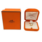 Hermes Heart Knock Ring Combination Silver Gold — view 2