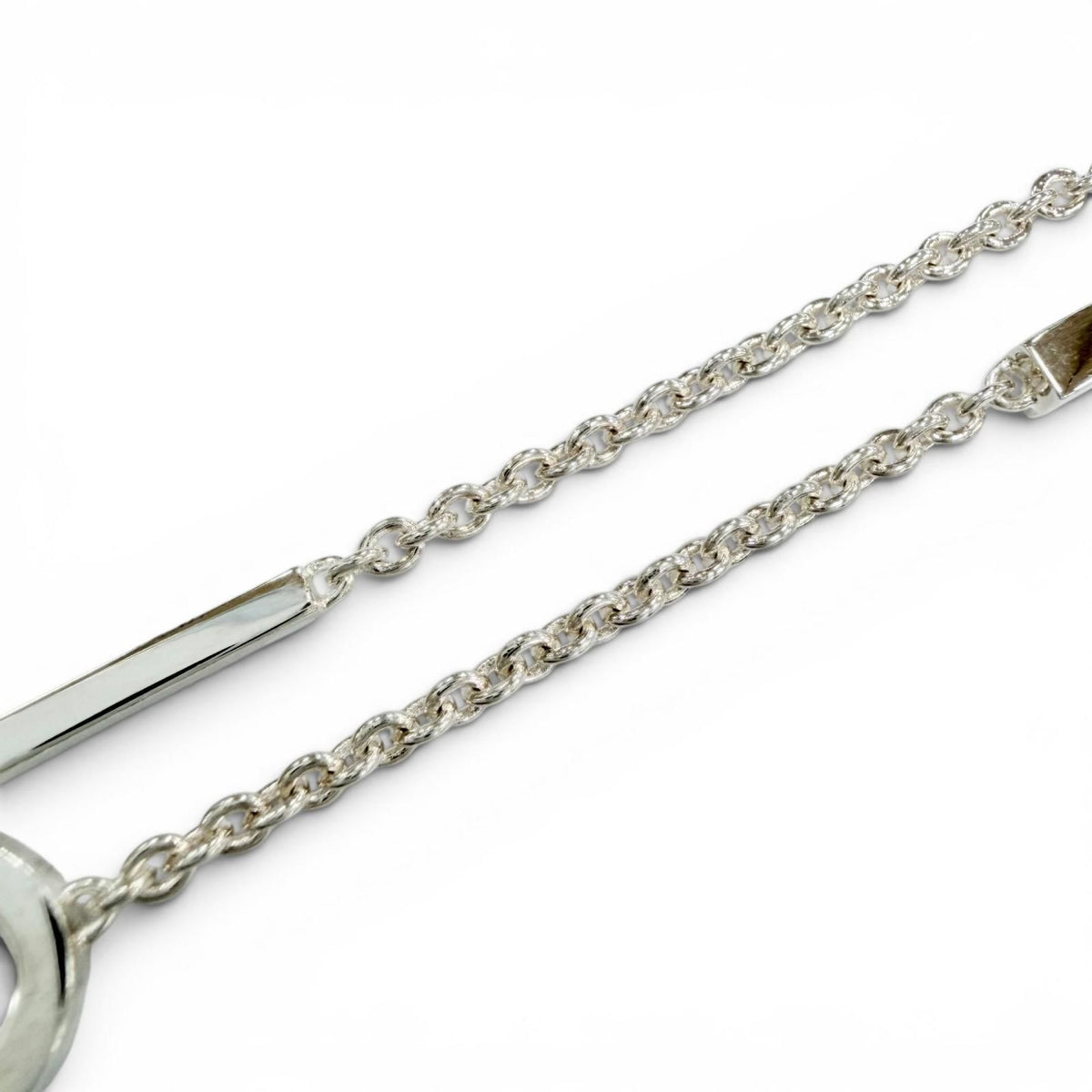 Hermes Ever Chaine D'ancre 925 Necklace 80 Silver — view 4
