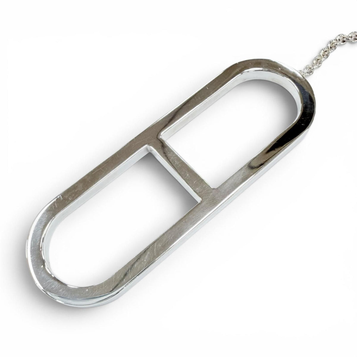 Hermes Ever Chaine D'ancre 925 Necklace 80 Silver — view 5