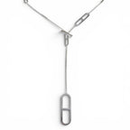 Hermes Ever Chaine D'ancre 925 Necklace 80 Silver