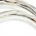 Hermes Clou de H Double Ring Silver — view 8