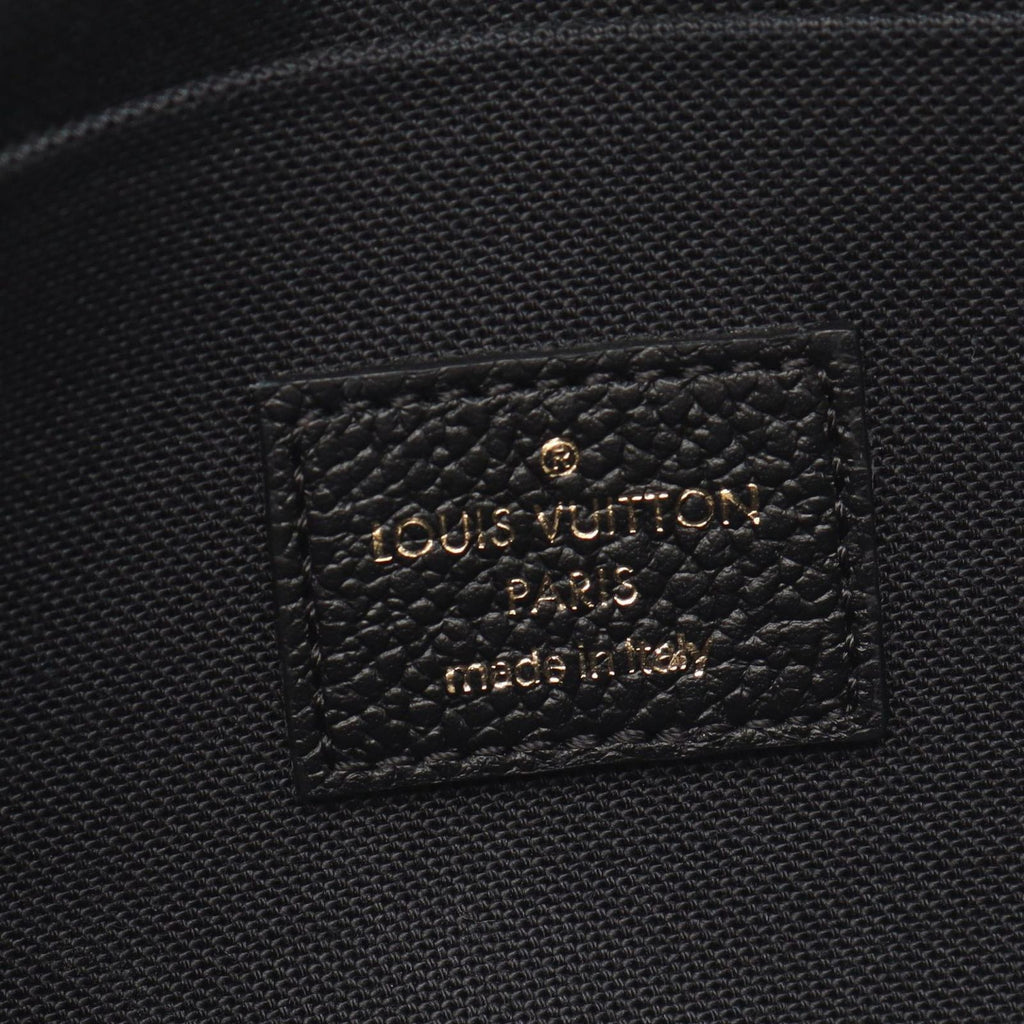 Louis Vuitton Shoulder Bag Pochette Felicie Noir Leather — view 4