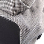 Saint Laurent Paris City Backpack Canvas Black White — view 5