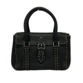 Fendi Handbag Linda Bag Selleria Black Leather