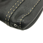 Fendi Handbag Linda Bag Selleria Black Leather — view 6