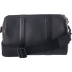 Louis Vuitton Aerogram City Keepall Shoulder Bag Black Calfskin — view 2