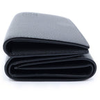 Loewe Anagram Trifold Wallet Bifold Coin Purse Gray Leather — view 3