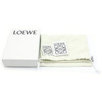 Loewe Anagram Trifold Wallet Bifold Coin Purse Gray Leather — view 6
