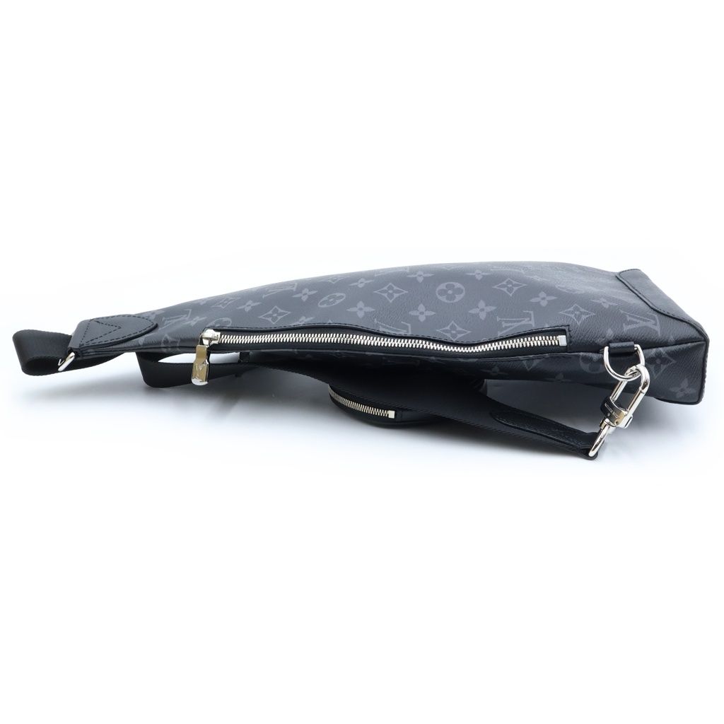 Louis Vuitton Monogram Eclipse Duo Sling Bag Black — view 3