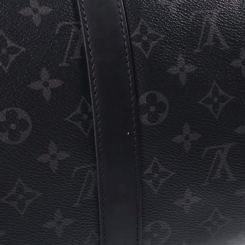 Louis Vuitton 45 Hand Boston Bag Leather Black — view 7