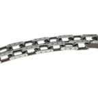 Louis Vuitton Monogram Collier Chain Necklace Silver — view 3