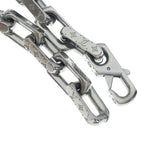 Louis Vuitton Monogram Collier Chain Necklace Silver — view 5