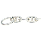 Hermes Chaine D'ancre MM 18 Links Chain Bracelet Silver — view 5