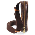 Louis Vuitton Pochette Gange Monogram Leather Shoulder Bag Brown — view 3