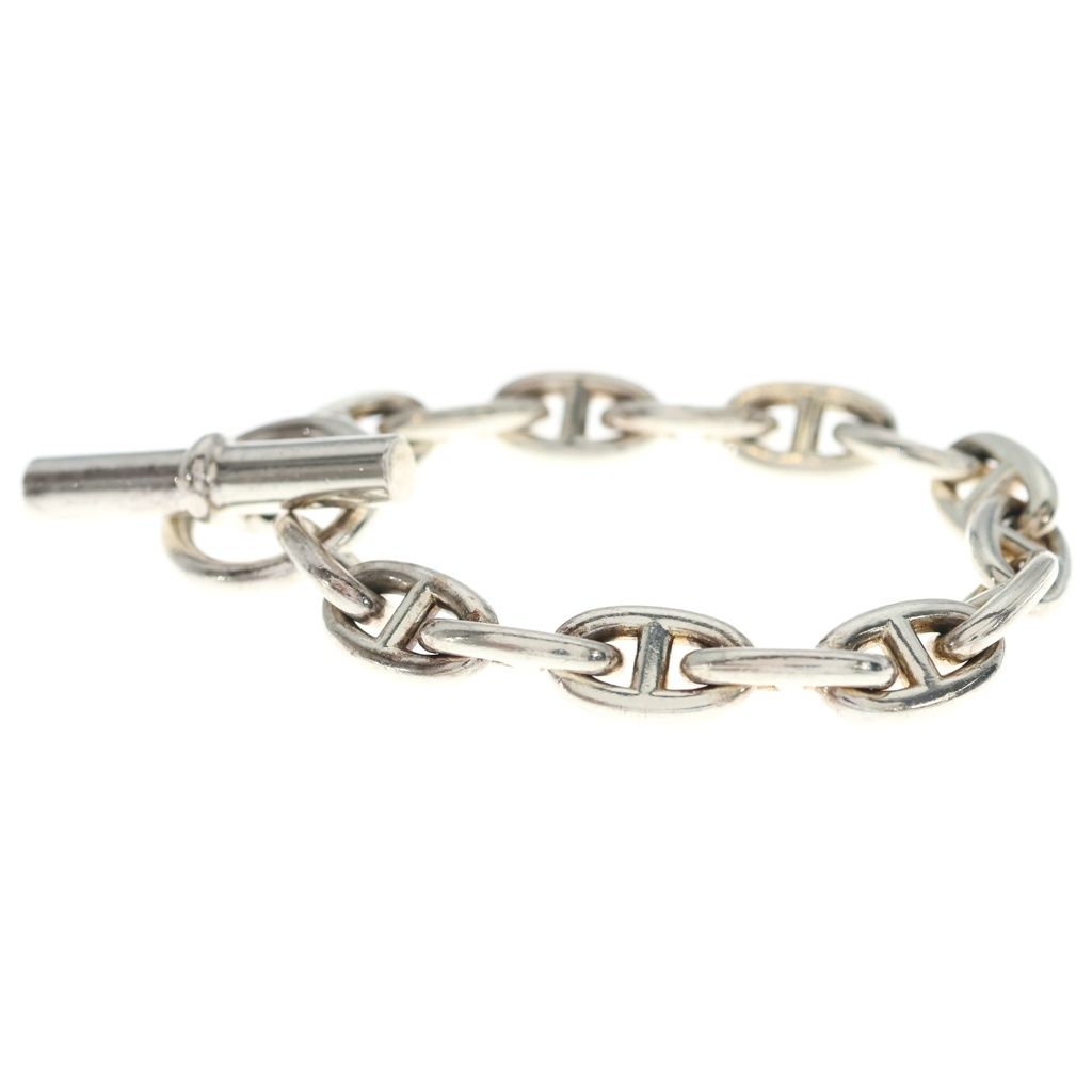 Hermes Martin Margiela Era Chaine D'ancre MM 15 Links Bracelet Chain Silver — view 4