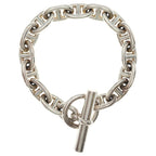 Hermes Martin Margiela Era Chaine D'ancre MM 15 Links Bracelet Chain Silver