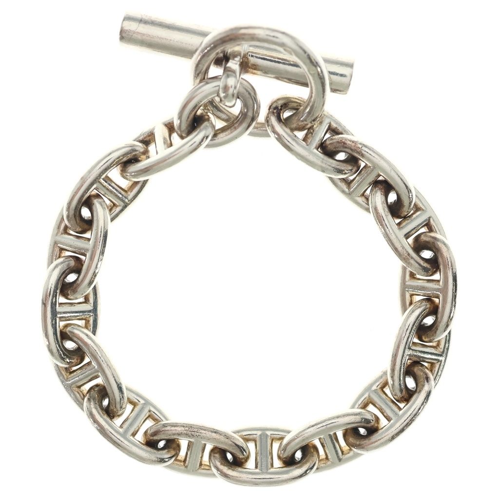 Hermes Martin Margiela Era Chaine D'ancre MM 15 Links Bracelet Chain Silver — view 2