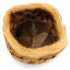 Louis Vuitton Monogram Sac Hat Fur Mink Brown — view 5