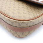 Gucci GG Canvas Shoulder Bag Brown — view 5