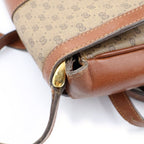 Gucci GG Canvas Shoulder Bag Brown — view 8
