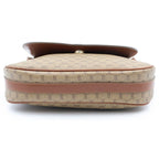Gucci GG Canvas Shoulder Bag Brown — view 4