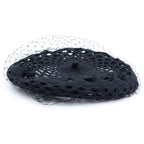 Dior Mesh Beret Hat Black — view 2