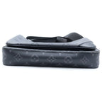Louis Vuitton Monogram Eclipse Trio Messenger Shoulder Bag Leather Black Gray — view 4