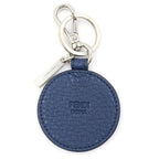 Fendi Stamp Blue Marine Key Chain Strap Yellow Key Holder — view 2