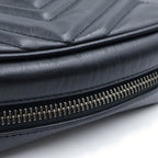 Gucci GG Marmont Mini Shoulder Bag Chain Leather Black — view 6