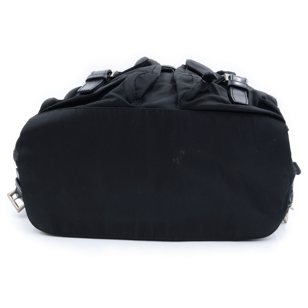 Prada Tessuto Backpack Nylon Silver — view 4