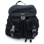 Prada Tessuto Backpack Nylon Silver