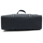 Louis Vuitton LV Aerogram Take Off Tote Calfskin Shoulder Bag Noir Black — view 4