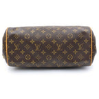 Louis Vuitton Monogram Montorgueil PM Leather Shoulder Bag Brown — view 4