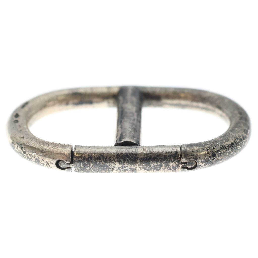 Hermes Chaine D'ancre Key Ring Carabiner Silver Key Holder Keychain — view 4